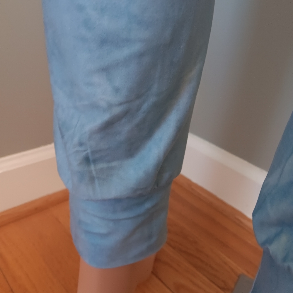 UE Blue and Black Track Pants with Relaxed Fit - Picture 5 of 6